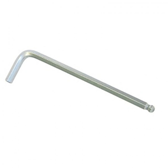 LLAVE ACODADA HEXAGONAL ALLEN PUNTA BOLA SERIE LARGA. ACERO. PUNTA BOLA