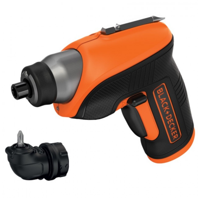 ATORNILLADOR INALÁMBRICO COMPACTO BCF611CK. 3,6 V. BATERÍA LI. PORTAPUNTAS HEXAGONAL. PLÁSTICO - BLACK AND DECKER