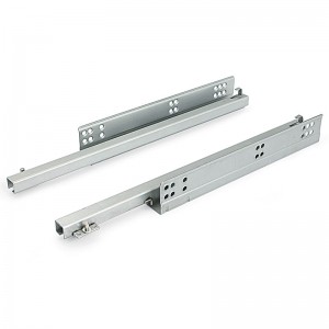 METROAUTO SINGLE EXTENSION CONCEALEDSLIDE 450mm ZINC PLATED