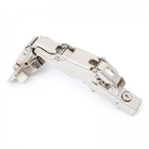 PUMA DAMPER HINGE D35mm WITH CLIP ANDFRONTAL ADJUSTAMENT IN THE HINGE ARM,OPENS 165º, WITH PISTON, ARM CRANK: 9,DOWEL DI