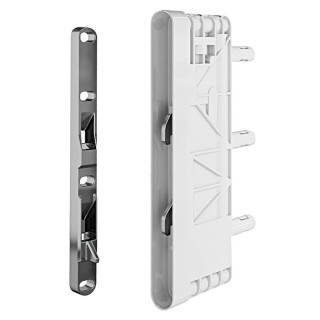 COLGADOR OCULTO LIKU. ACERO-TERMOPLÁSTICO. CAPACIDAD 250 KG. MUEBLES SUSPENDIDOS - ITALIANA FERRAMENTA