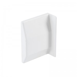 PLASTIC COVER FOR HANGING BRACKET FORTEWHITE COLOUR. RIGHT SIDE