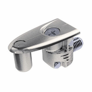 SOPORTE DE UNIÓN EXCÉNTRICO ELEFANT. ZAMAK. NÍQUEL. TABLERO 25MM - ITALIANA FERRAMENTA