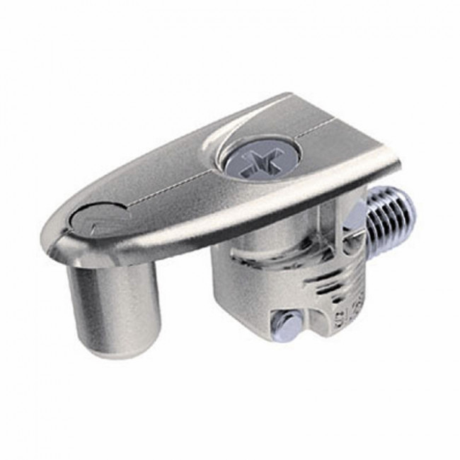 SOPORTE DE UNIÓN EXCÉNTRICO ELEFANT. ZAMAK. NÍQUEL. TABLERO 25MM - ITALIANA FERRAMENTA