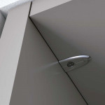 SOPORTE UNION ELEFANT ZAMAK NIQUEL SP25mm. PARA TABLEROS DE 25mm.