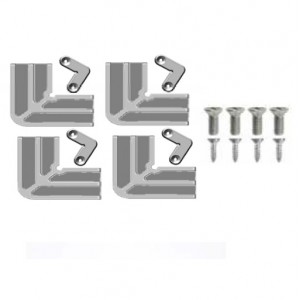 BRACKETS AND SCREWS KIT FOR PROFILE 4521