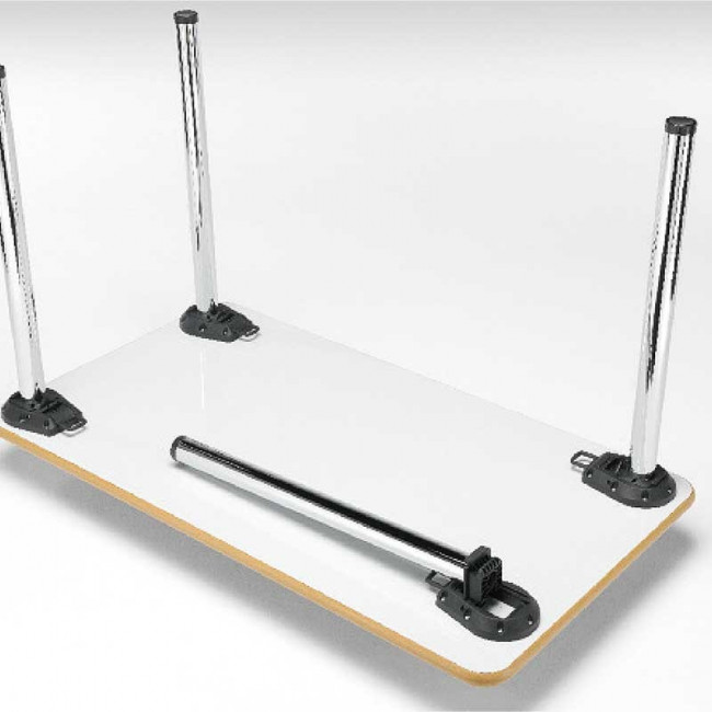 PATA PLEGABLE A710 Ø50 CROMADA ART.253R