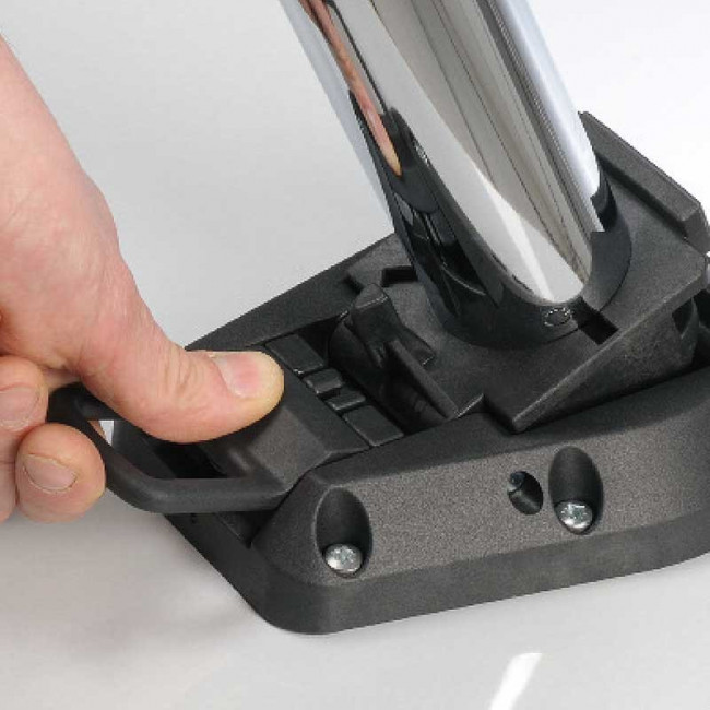 PATA PLEGABLE A710 Ø50 CROMADA ART.253R