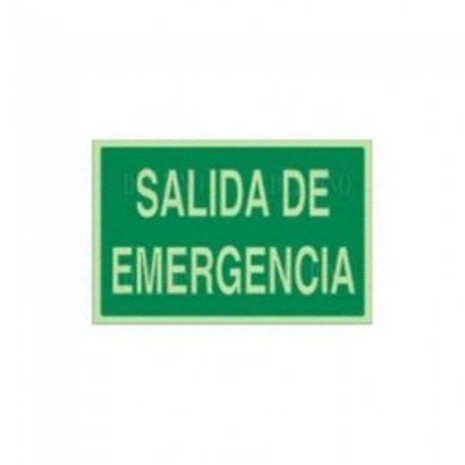 SEÑAL 1082 PLAST.420x297SAL/EMERGEN"LUM SALIDA DE EMERGENCIA"