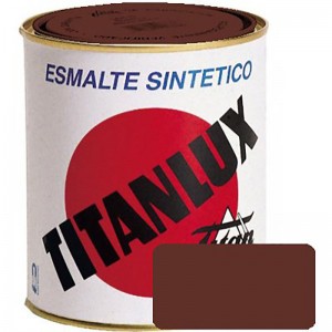 ESMALTE PARDO TITANLUX 750ml. 517