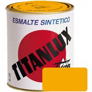 ESMALTE AMARIL/MEDIO TITANLUX 750ml 568