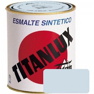 ESMALTE GRIS NIEBLA TITANLUX 375ml 504