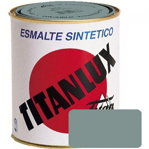ESMALTE GRIS ACERO TITANLUX 750ml 503