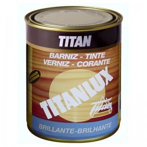 BARNIZ TINTE CASTAÑO BRONCE TITANLUX 125ml