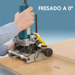 FRESADORA PARA CONECTORES OVVO AB181. POTENCIA 1000W. PINZA 8 MM - VIRUTEX