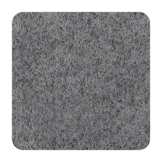 FIELTRO ADHESIVO CUADRADO. GRIS