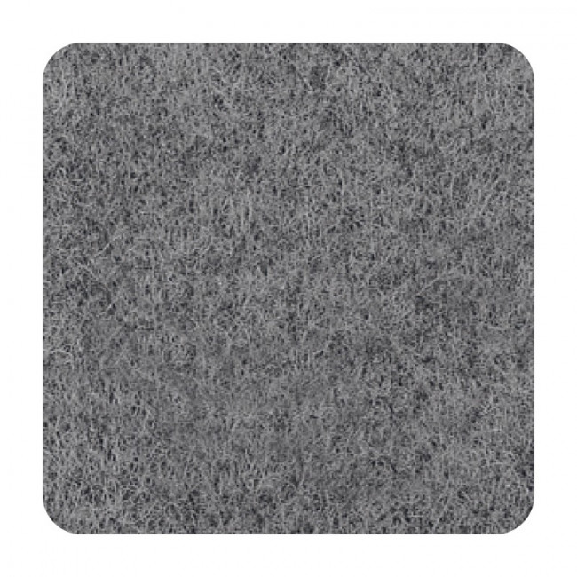 FIELTRO ADHESIVO CUADRADO. GRIS