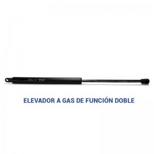 ELEVADOR GAS 200N (H90) FRENO DOBLE FRENO EN LA CAIDA Y CIERRE. C483.