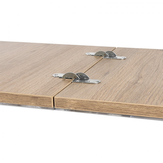 BISAGRA PARA MESA MODELO SAGRA +. PARA TABLEROS DE 18MM DE MADERA Y 6MM PIEDRA SINTÉTICA