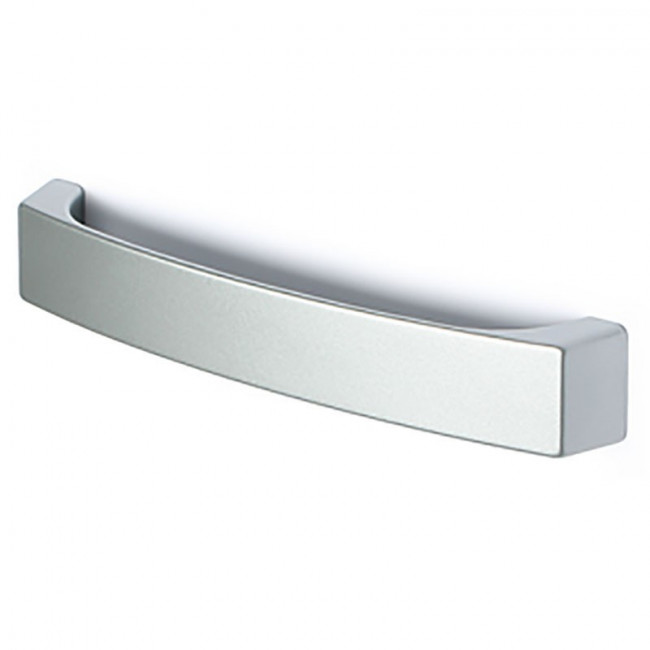 TIRADOR DE MUEBLE. RAL 9006. LONGITUD 174MM. DISTANCIA ENTRE AGUJEROS 160MM