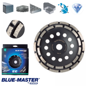 DISCO DESBASTE DIAMANTE 115mm BLUE MASTER UNIVERSAL STONE DD10-115