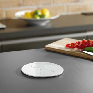 MODULO EMBUTIR TWIST 2TOMAS BLANCO MATE 2