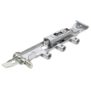 COLGADOR OCULTO REGULABLE TRASER6. DOBLE REGULACIÓN. ACERO-ZAMAK. ZINCADO. MONTAJE INTERIOR. CARGA 65 KG - INDAUX 2