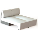 MECANISMO GIRATORIO MANUAL GIRA 90º. ACERO. ZINCADO. CHAISE-LONGUE / CAMA. ÁNGULO DE GIRO 90° - Q&Q