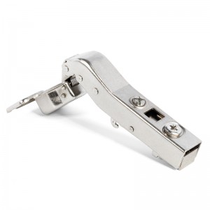 PUMA HINGE D35mm WITH FRONTALADJUSTAMENT IN THE HINGE ARM, WITH CLIP,OPENS 95º, ANGLE 45º WITH PISTON