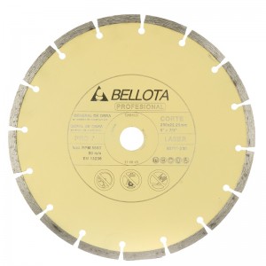 DISCO DIAMANTE OBRA BELLOTA 50711-230 Laser Pro 7, CORTE SECO