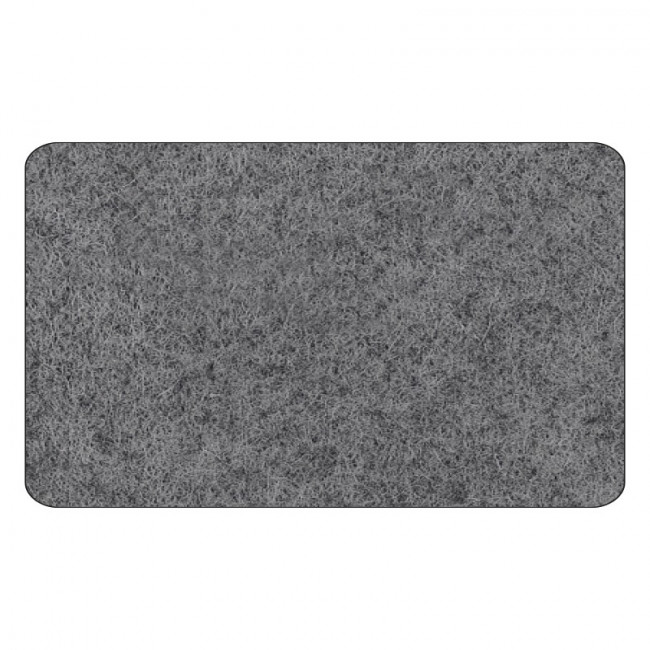 FIELTRO ADHESIVO. GRIS. 30X60MM. PROTECCIÓN DE SUPERFICIES. 48 PIEZAS