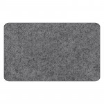 FIELTRO ADHESIVO. GRIS. 30X60MM. PROTECCIÓN DE SUPERFICIES. 48 PIEZAS