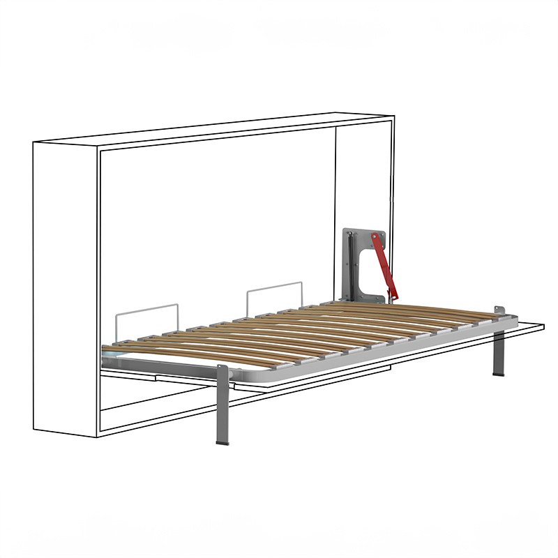 Somier cama abatible horizontal inf.900x1900 SINCR: Ferretería industrial  para carpinteros y fábricas de muebles