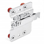 COLGADOR REGULABLE FORTE 807. IZQUIERDA. MONTAJE DIRECTO. ZINCADO. SEGURO ANTIVUELCO. CARGA NOMINAL 55 KG