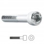 TORNILLO ROSCA METAL ALLEN  DIN 912 ZINC : LARGO:16mm, METRICA:M-8