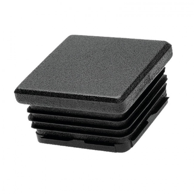 CONTERA CUADRADA INTERIOR. PLÁSTICO. 50X50MM. PARA MUEBLES. PROTEGE SUELOS