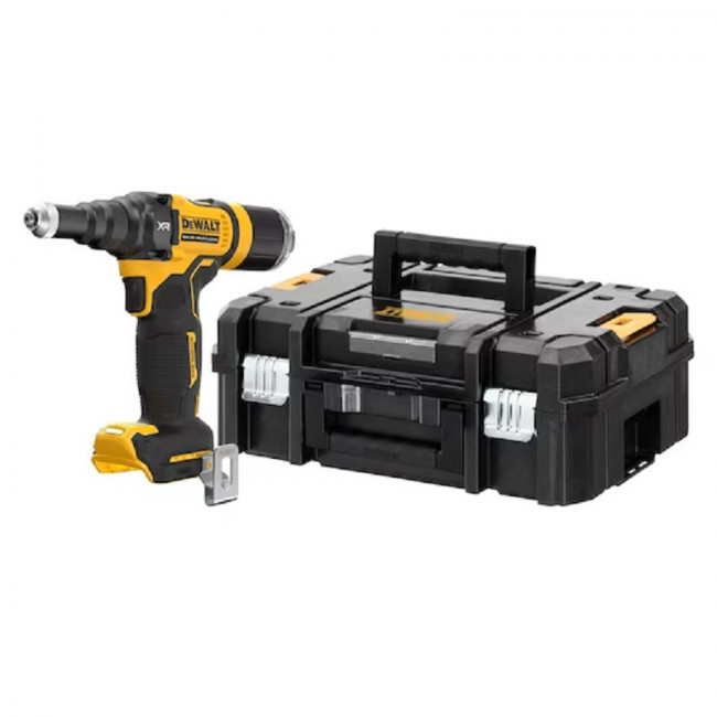 REMACHADORA XR DCF403NT-XJ. MOTOR SIN ESCOBILLAS. FUERZA 10 KN. DIÁMETRO 4,8MM. BATERÍA 18V XR - DEWALT