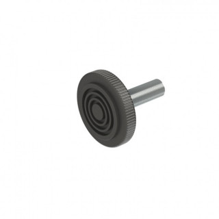 PIE NIVELADOR SANDO ø32 M10x34 ZINCADO/NEGRO 2