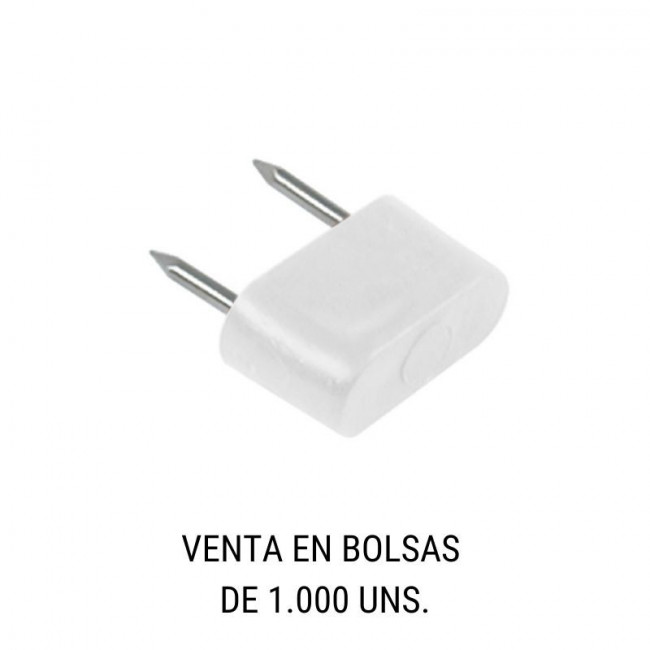 TOPE DOS PUNTAS CHAD BLANCO