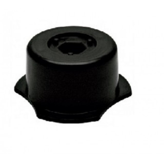 PATA PLÁSTICO REDONDA ARON d55 H70 NEGRO 2