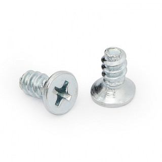TORNILLO ZINCADO AUTORROSCANTE. CABEZA AVELLANADA ANCHA. HUELLA PHILLIPS