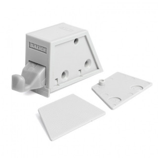 PULSADOR PUSH CON TOPE GRIS PARA PUERTAS DE ALZAMIENTO Y CAJONES - SALICE