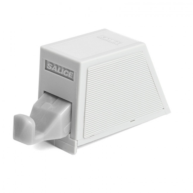 PULSADOR PUSH CON TOPE GRIS PARA PUERTAS DE ALZAMIENTO Y CAJONES - SALICE