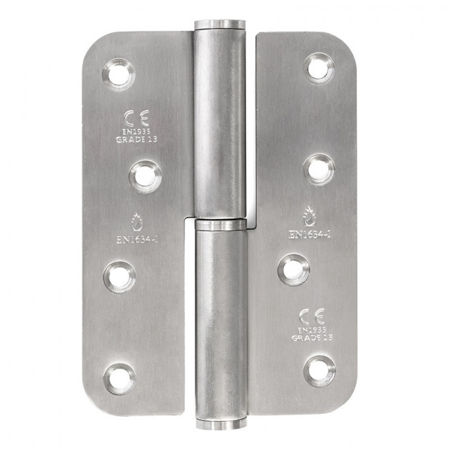 PERNIO INOX DE CANTO REDONDO. ACERO INOXIDABLE. MATE