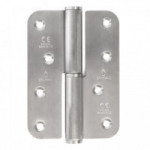 PERNIO INOX DE CANTO REDONDO. ACERO INOXIDABLE. MATE