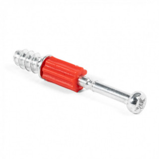 TIRANTE EXCÉNTRICO PARA ROSCA DE MADERA. ACERO ZINCADO. MI-FIX. DIÁMETRO 8MM