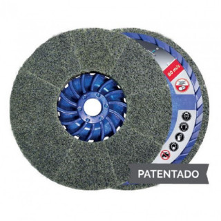 DISCO BORRADOR INOXIDABLE M14 DS-NPA 115mm 2SF ANCLAJE DIRECTO M-14 2