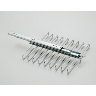 PANTALONERO EXTRAÍBLE 9 PERCHAS CON GUÍA DE EXTRACCIÓN TOTAL MENAGE CONFORT