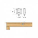 PASADOR-PULSADOR AUTOMÁTICA GRIS PARA MESA PASADOR-PULSADOR AUTOMÁTICA GRIS PARA MESA