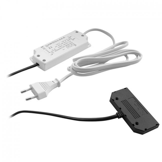 CARGADOR DE LED. 15 W. ENTRADA 220-240 V AC. SALIDA 12 V DC. MONTAJE SUPERFICIAL. PLÁSTICO - ITALIANA FERRAMENTA